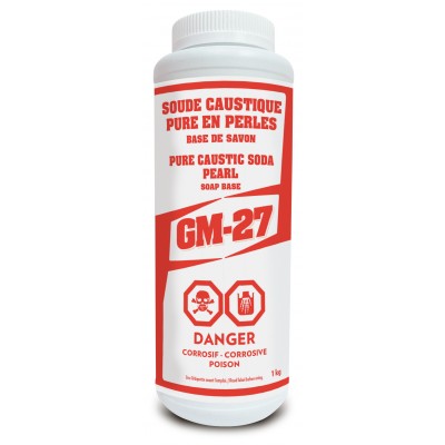 GM-27 - Soude caustique pure en perles - 1kg